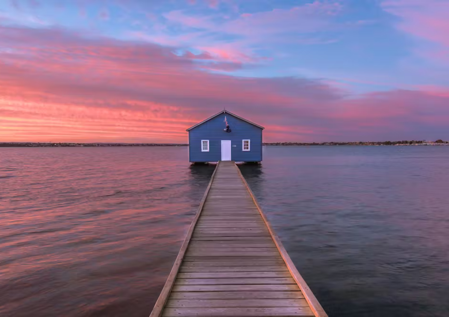 Blue Boat Housed