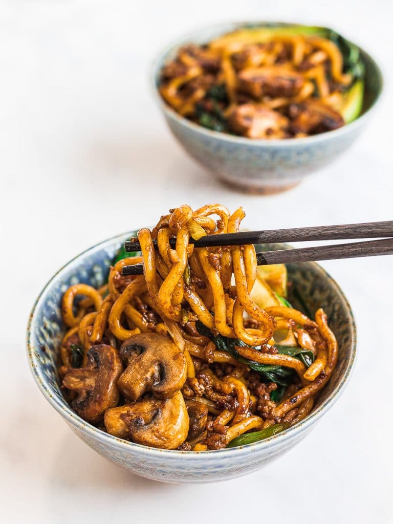 Stir Fried Udon